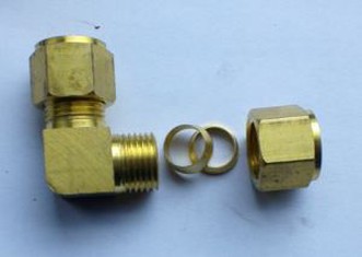 3/8 Brass Compression Misting Tee Ravne in Elbow Pribor za Mist Hladilni sistem